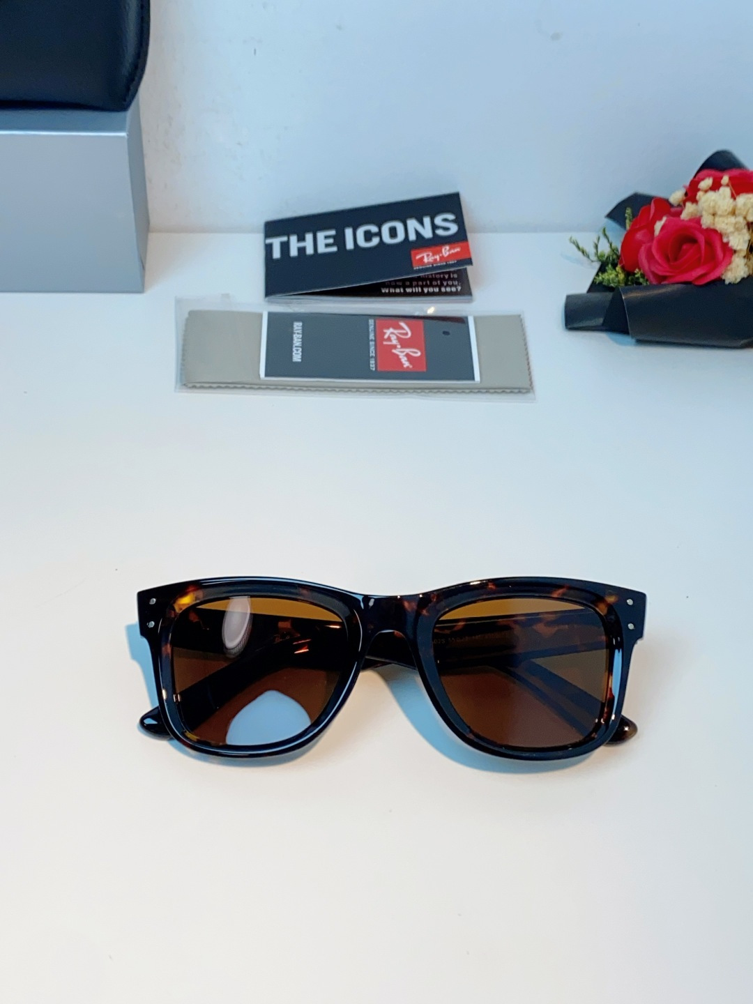 RayBan雷朋【成毅同款REVERSE反转系列】雷朋太阳镜黑超 凹面墨镜 0RBR0502S Size