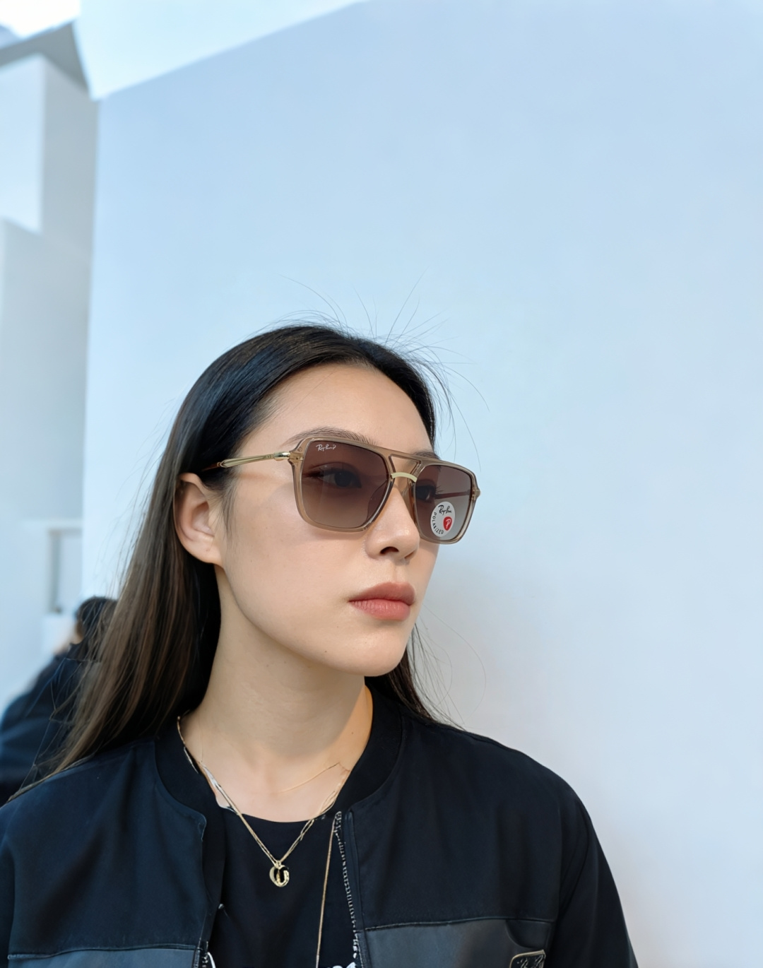 RayBan雷朋 2026新款偏光复古双梁大方框：经典飞行员双梁+方形大框设计，超显脸小，完美修饰方圆脸