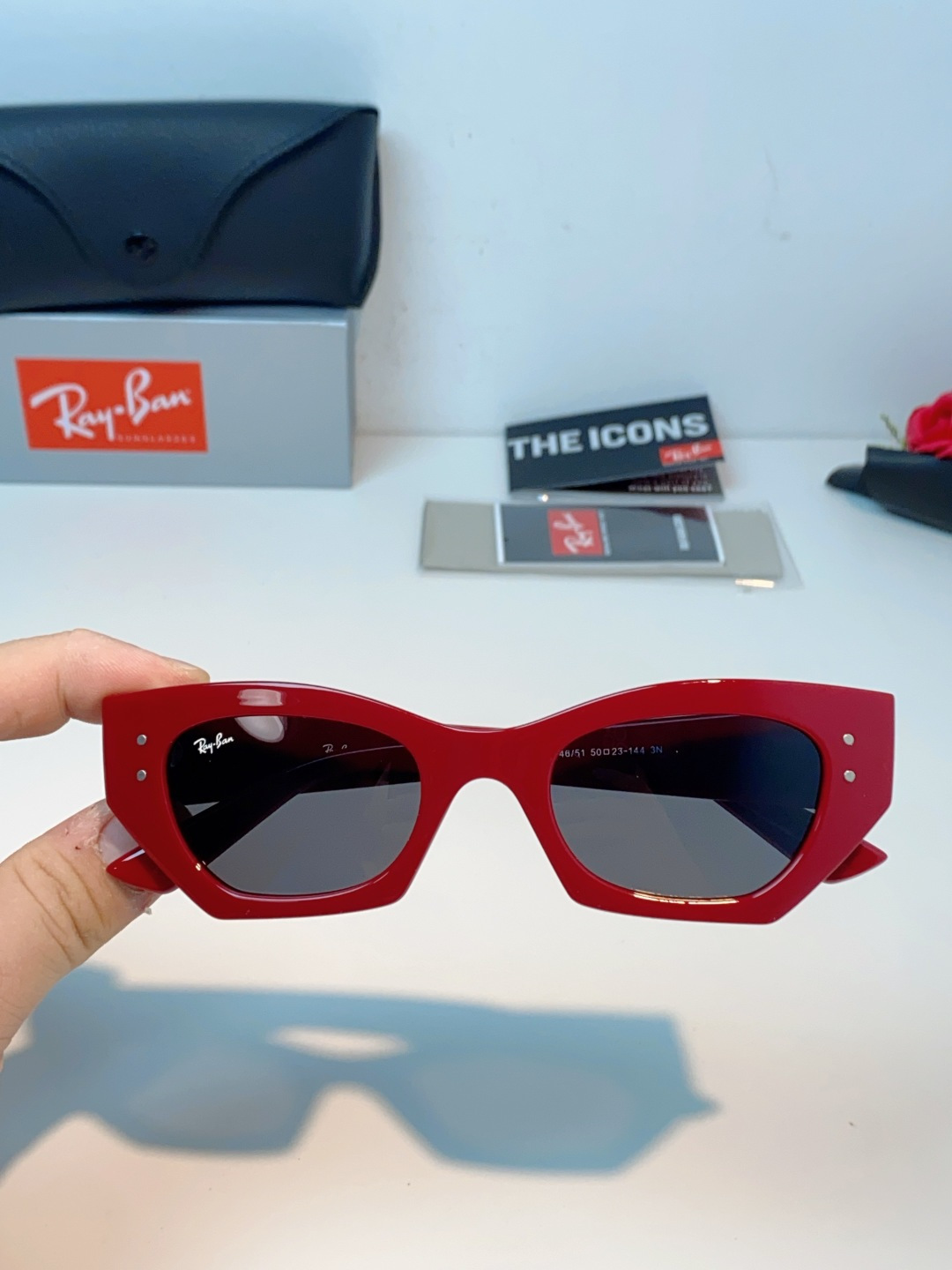 RayBan雷朋异形板材太阳镜眼镜男女同款款墨镜 RB4430F Size:50口23-145