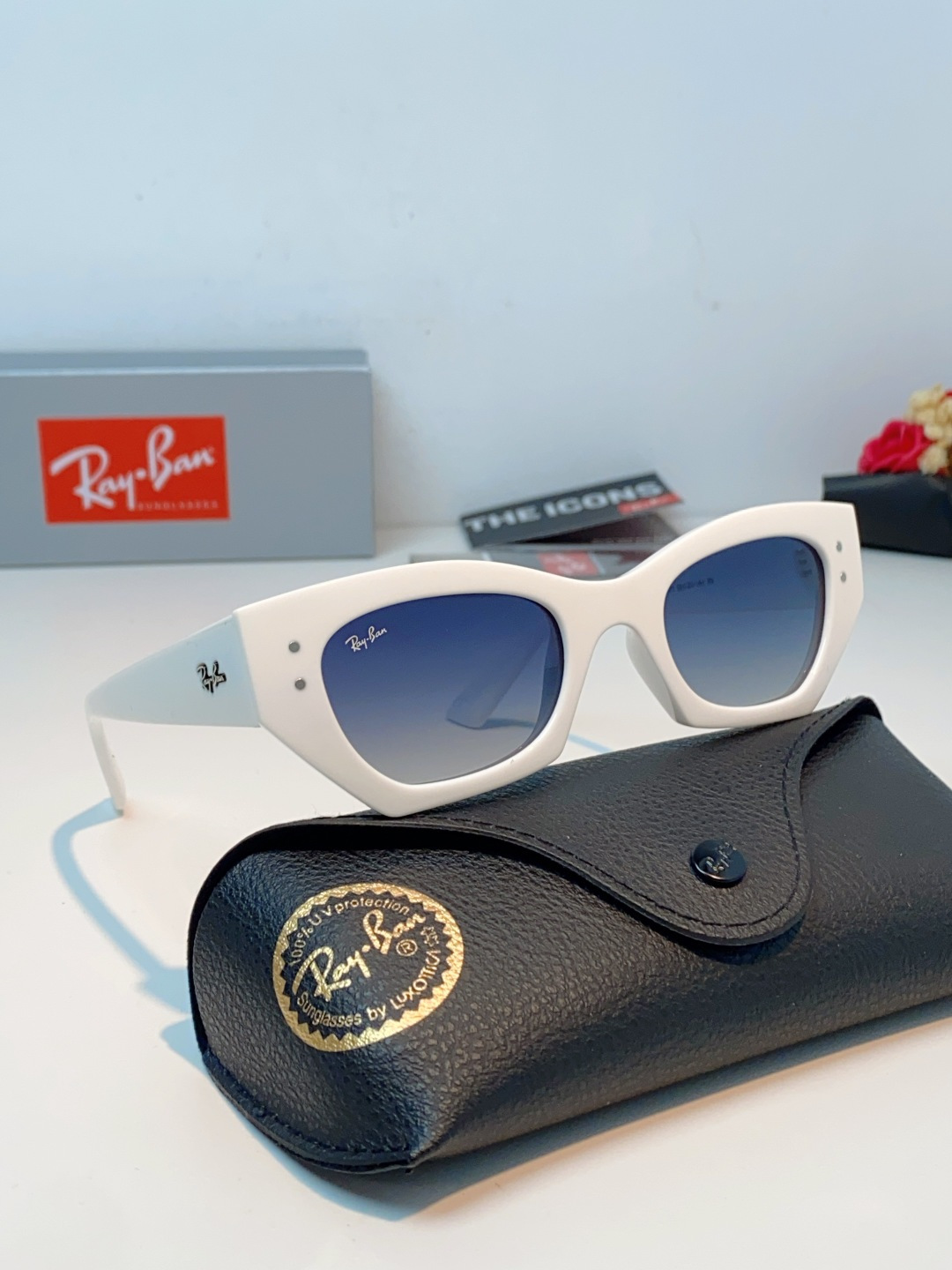 RayBan雷朋异形板材太阳镜眼镜男女同款款墨镜 RB4430F Size:50口23-145