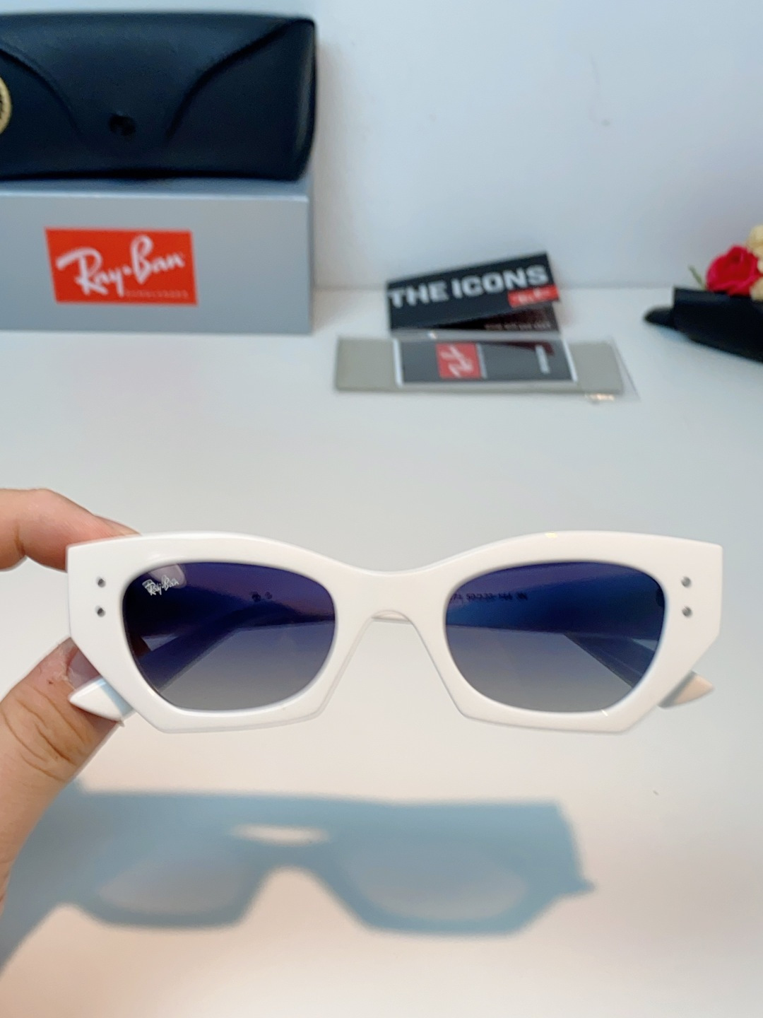 RayBan雷朋异形板材太阳镜眼镜男女同款款墨镜 RB4430F Size:50口23-145