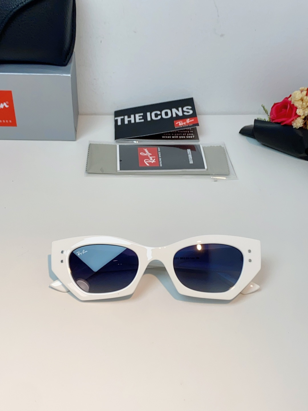 RayBan雷朋异形板材太阳镜眼镜男女同款款墨镜 RB4430F Size:50口23-145