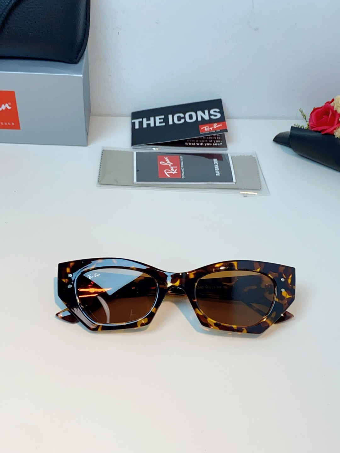 RayBan雷朋异形板材太阳镜眼镜男女同款款墨镜 RB4430F Size:50口23-145