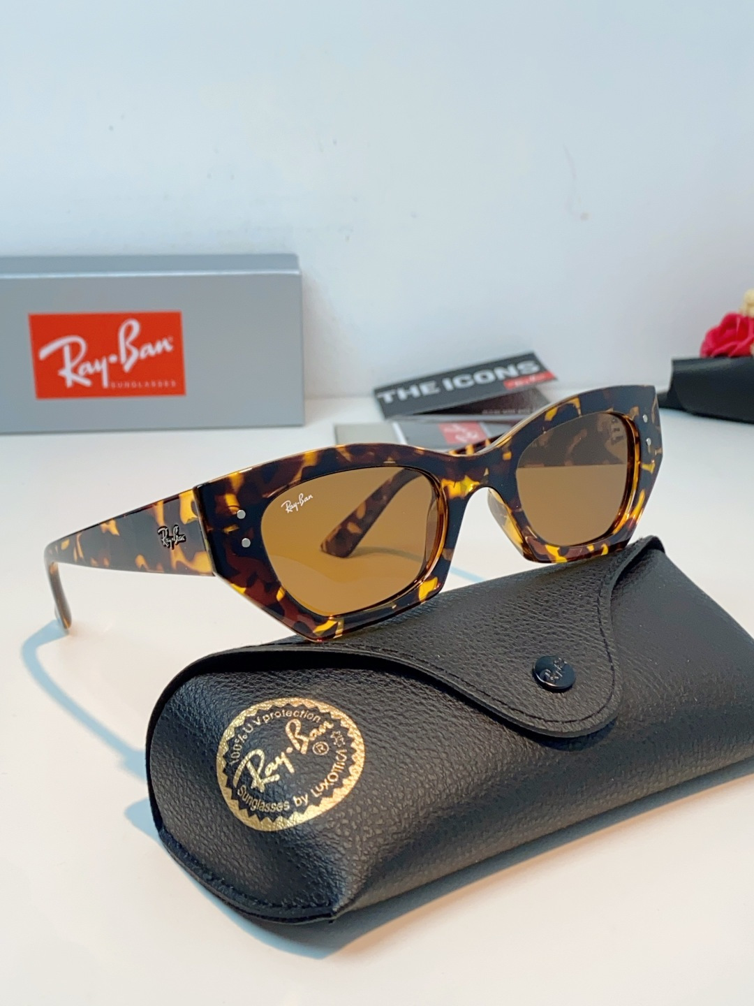 RayBan雷朋异形板材太阳镜眼镜男女同款款墨镜 RB4430F Size:50口23-145