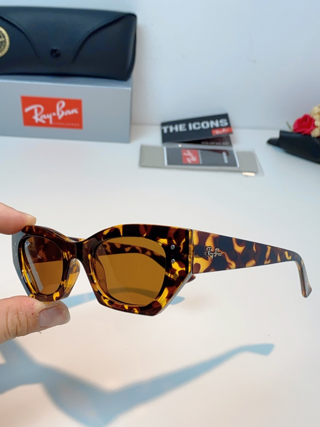 RayBan雷朋异形板材太阳镜眼镜男女同款款墨镜 RB4430F Size:50口23-145