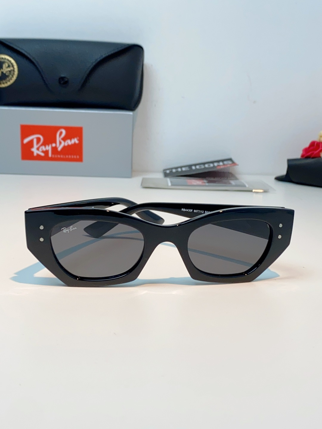 RayBan雷朋异形板材太阳镜眼镜男女同款款墨镜 RB4430F Size:50口23-145