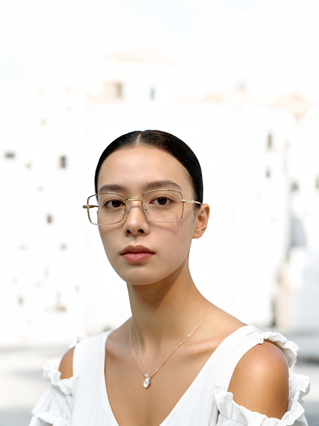 Chrome Hearts 克罗心2026新款复古方框 经典小方框轮廓，线条利落硬朗，完美修饰圆脸、方脸