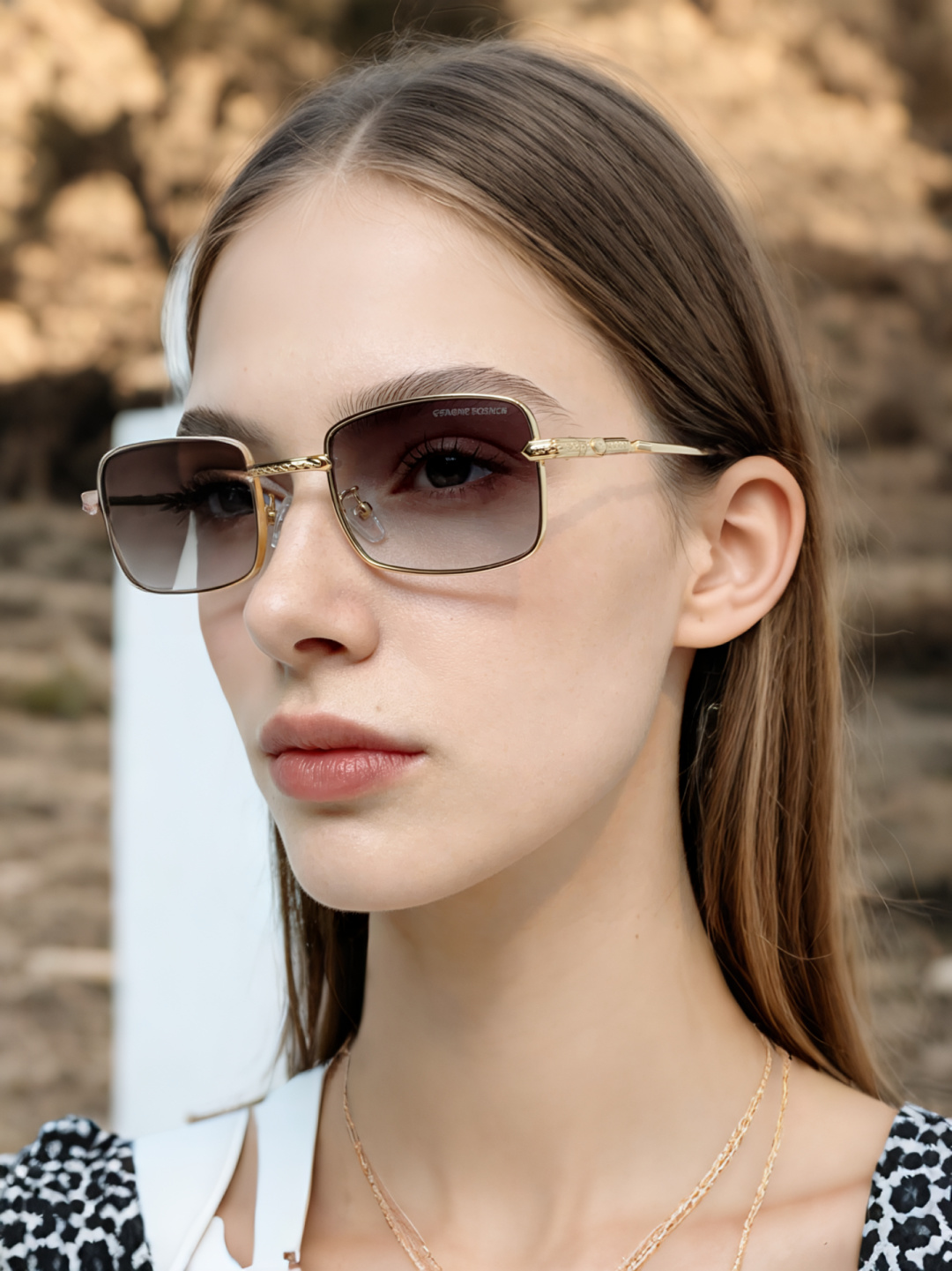 Chrome Hearts 克罗心2026新款复古方框 经典小方框轮廓，线条利落硬朗，完美修饰圆脸、方脸