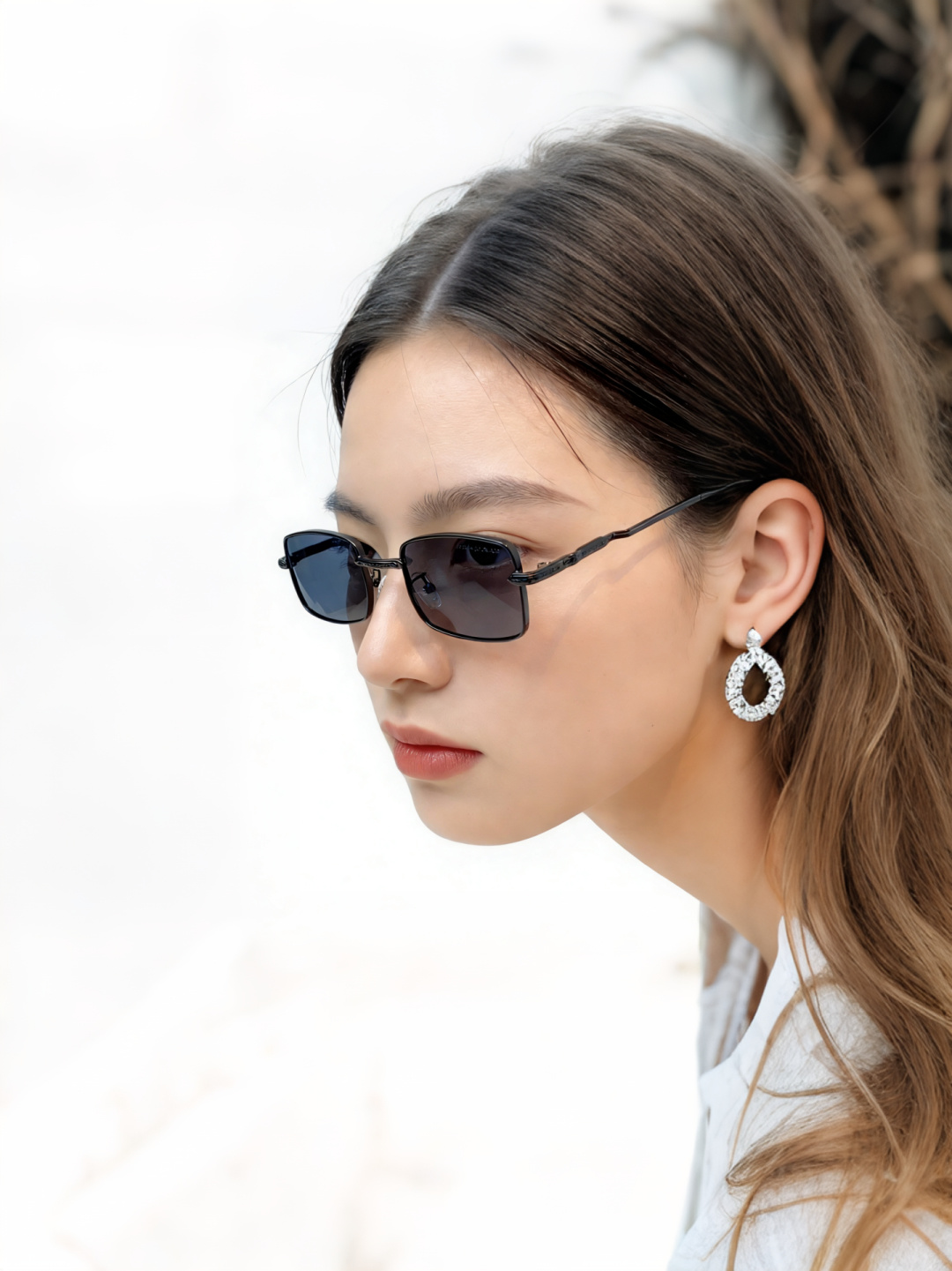 Chrome Hearts 克罗心2026新款复古方框 经典小方框轮廓，线条利落硬朗，完美修饰圆脸、方脸