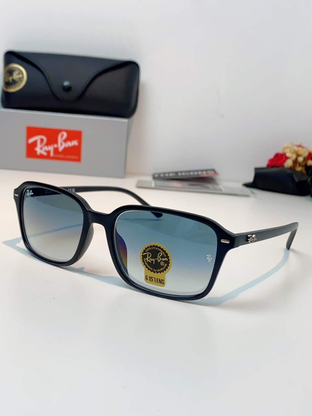 RayBan雷朋 2026新款经典方框防爆玻璃镜片太阳镜｜百年潮牌，永不过时的时尚标杆 ✨ 一眼万年的经