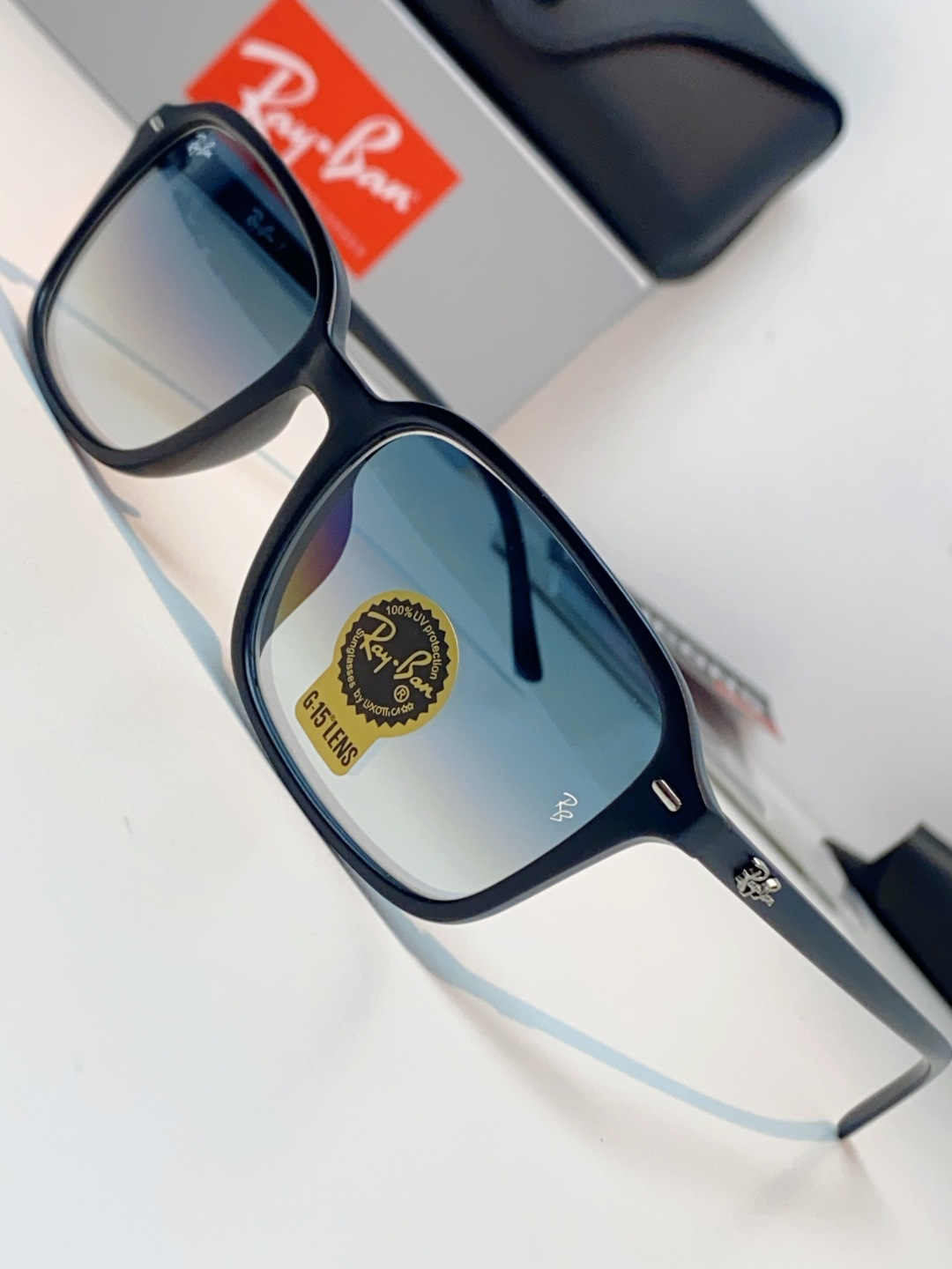RayBan雷朋 2026新款经典方框防爆玻璃镜片太阳镜｜百年潮牌，永不过时的时尚标杆 ✨ 一眼万年的经