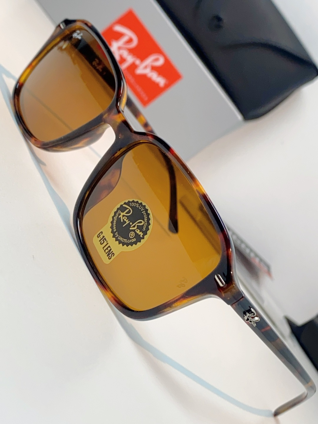 RayBan雷朋 2026新款经典方框防爆玻璃镜片太阳镜｜百年潮牌，永不过时的时尚标杆 ✨ 一眼万年的经