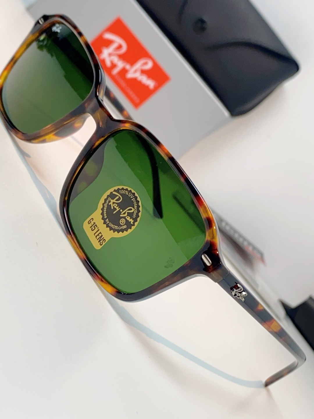RayBan雷朋 2026新款经典方框防爆玻璃镜片太阳镜｜百年潮牌，永不过时的时尚标杆 ✨ 一眼万年的经
