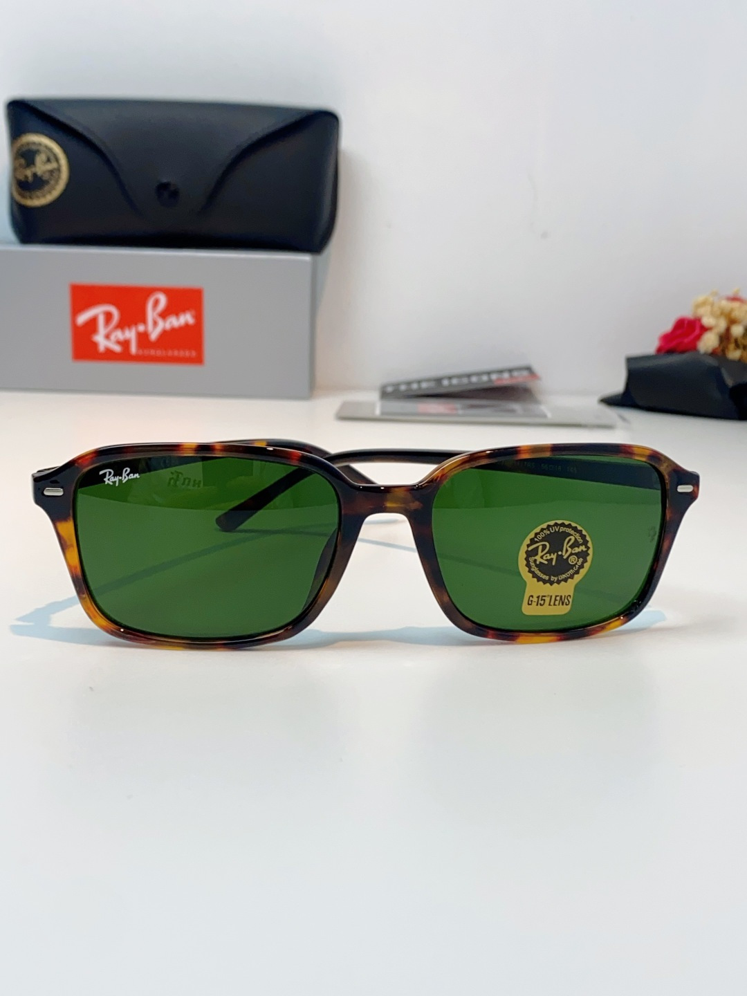 RayBan雷朋 2026新款经典方框防爆玻璃镜片太阳镜｜百年潮牌，永不过时的时尚标杆 ✨ 一眼万年的经