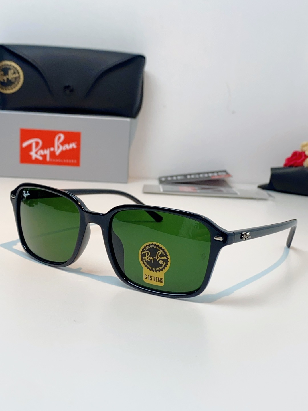 RayBan雷朋 2026新款经典方框防爆玻璃镜片太阳镜｜百年潮牌，永不过时的时尚标杆 ✨ 一眼万年的经