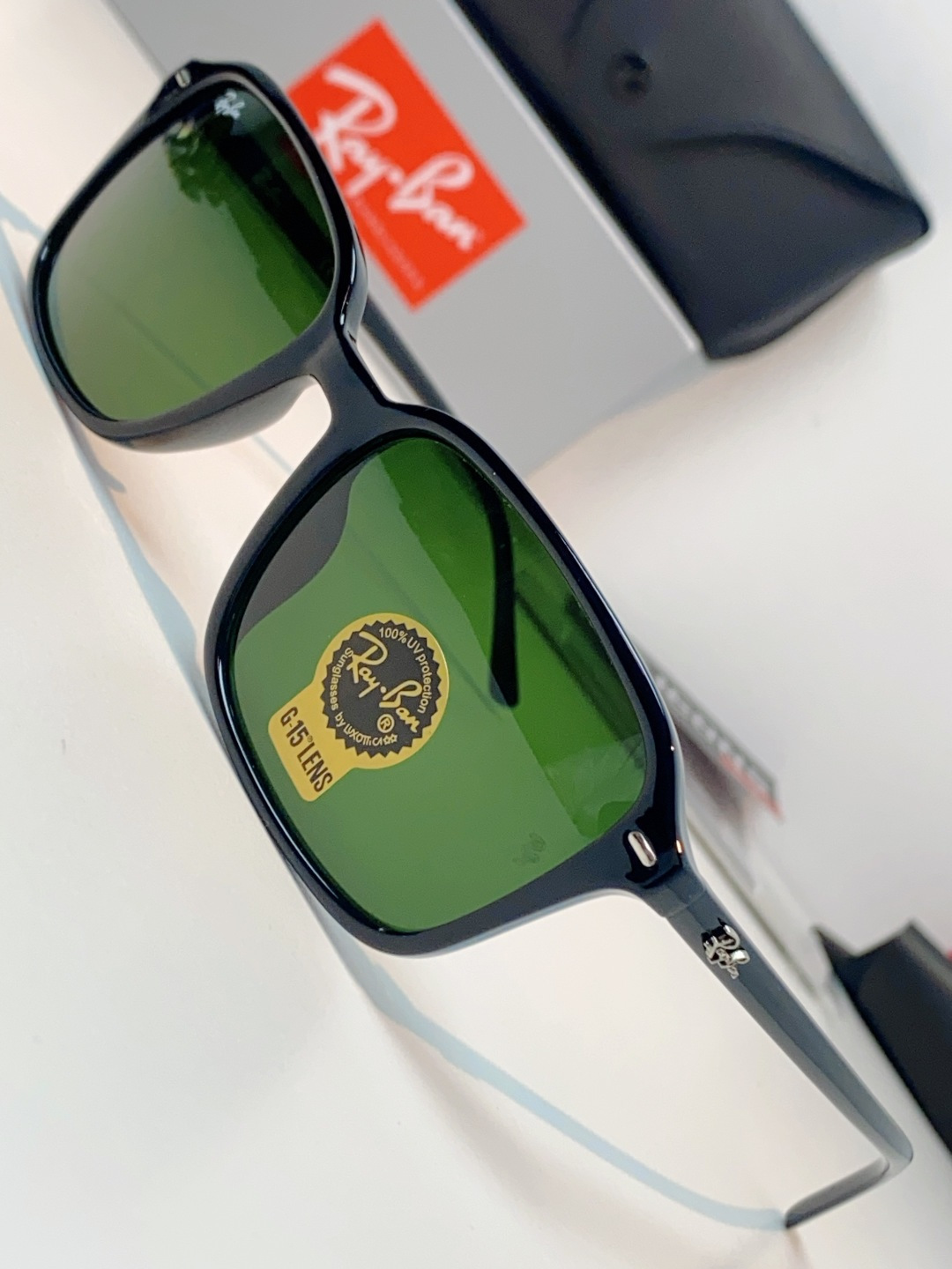 RayBan雷朋 2026新款经典方框防爆玻璃镜片太阳镜｜百年潮牌，永不过时的时尚标杆 ✨ 一眼万年的经