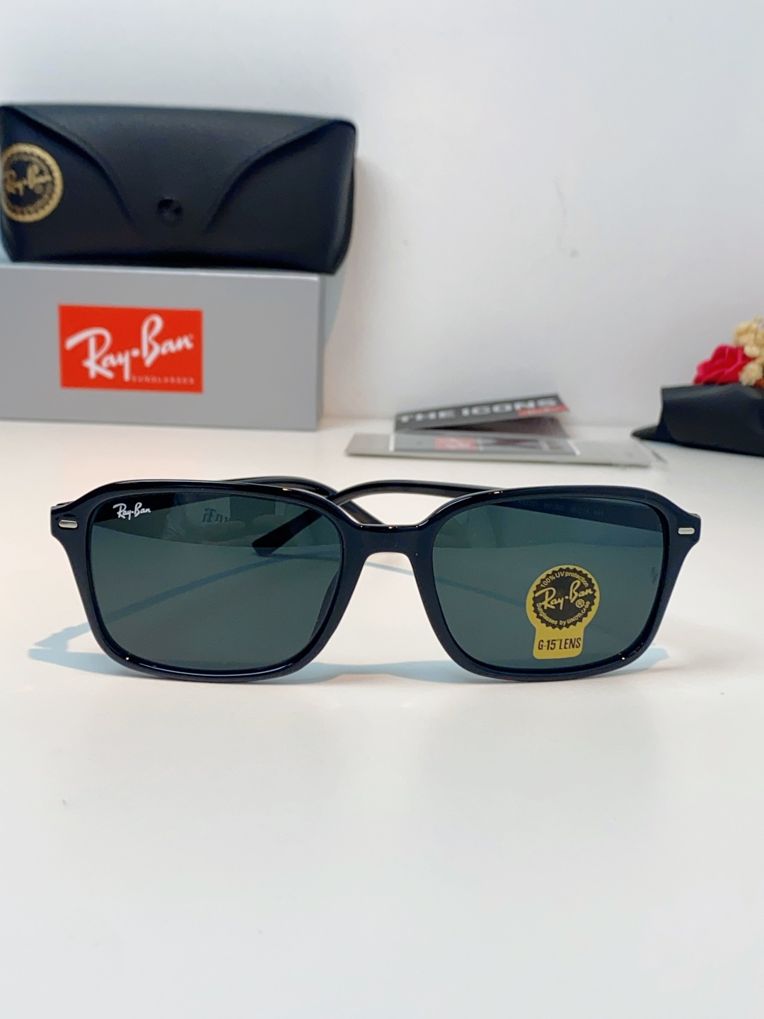 RayBan雷朋 2026新款经典方框防爆玻璃镜片太阳镜｜百年潮牌，永不过时的时尚标杆 ✨ 一眼万年的经