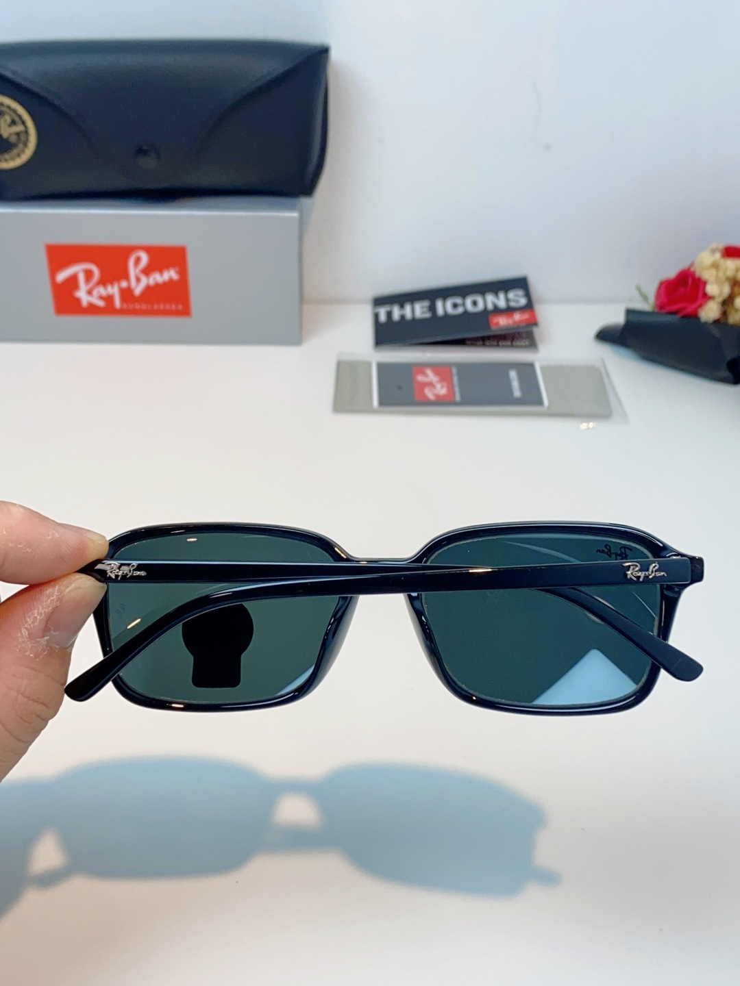 RayBan雷朋 2026新款经典方框防爆玻璃镜片太阳镜｜百年潮牌，永不过时的时尚标杆 ✨ 一眼万年的经