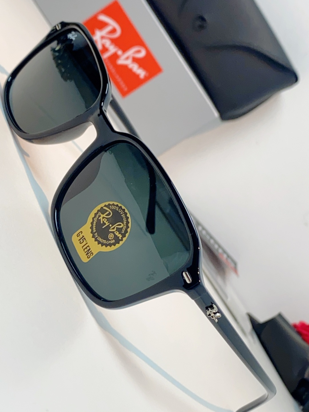 RayBan雷朋 2026新款经典方框防爆玻璃镜片太阳镜｜百年潮牌，永不过时的时尚标杆 ✨ 一眼万年的经