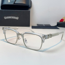 ChromeHearts 克罗心半框眼镜|高级痞帅氛围感天花板✨复古轻奢克罗心经典眉架镜框,黑金撞色质感 ChromeHearts 克罗心半框眼镜|高级痞帅氛围感天花板✨复古轻奢克罗心经典眉架镜框,黑金撞色质感
