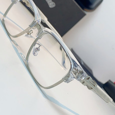 ChromeHearts 克罗心半框眼镜|高级痞帅氛围感天花板✨复古轻奢克罗心经典眉架镜框,黑金撞色质感 ChromeHearts 克罗心半框眼镜|高级痞帅氛围感天花板✨复古轻奢克罗心经典眉架镜框,黑金撞色质感