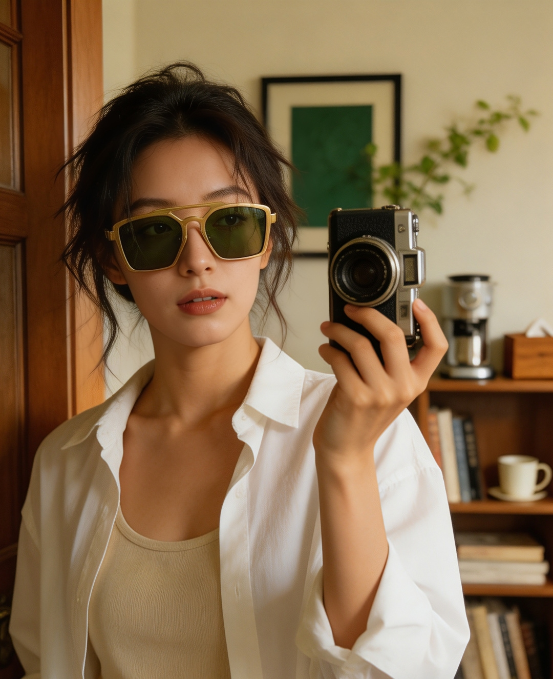 RayBan雷朋  2026新款复古飞行员基因×现代方型剪裁。标志性双梁设计：延续雷朋飞行员系列的硬朗血