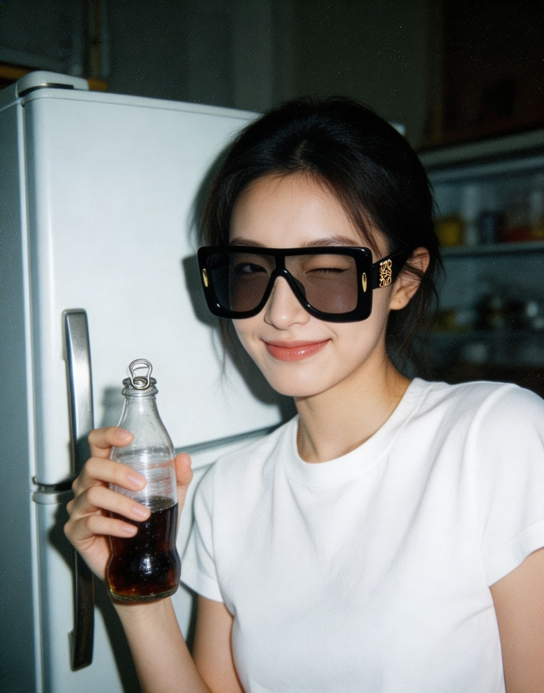 Loewe罗意威 2026新款锁酷黑超模风墨镜✨自带超模气场的黑超来袭！罗意威这款一体式方框墨镜，妥妥的