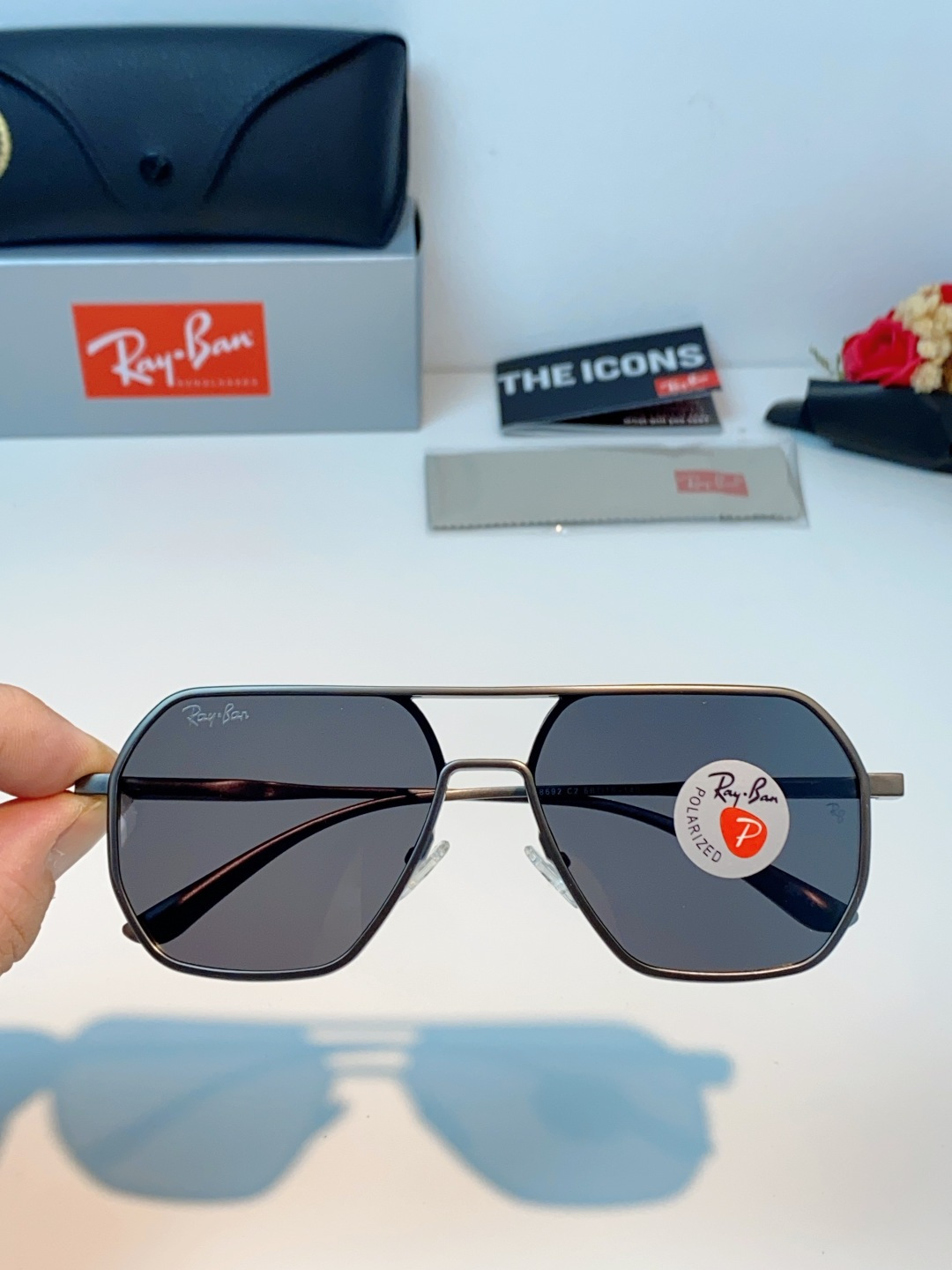 RayBan雷朋  2026新款偏光飞行员太阳镜 | 型格与实用的双向奔赴 这副Ray-Ban偏光飞行员