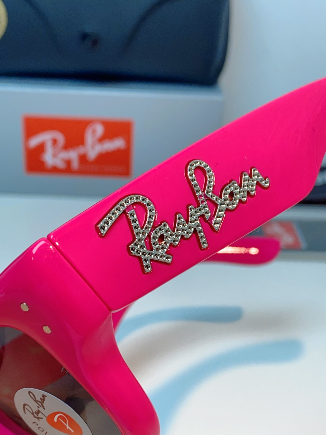 RayBan雷朋 ASAP ROCKY联名带钻款Puffer方形男女款太阳镜0RB4940B Size: