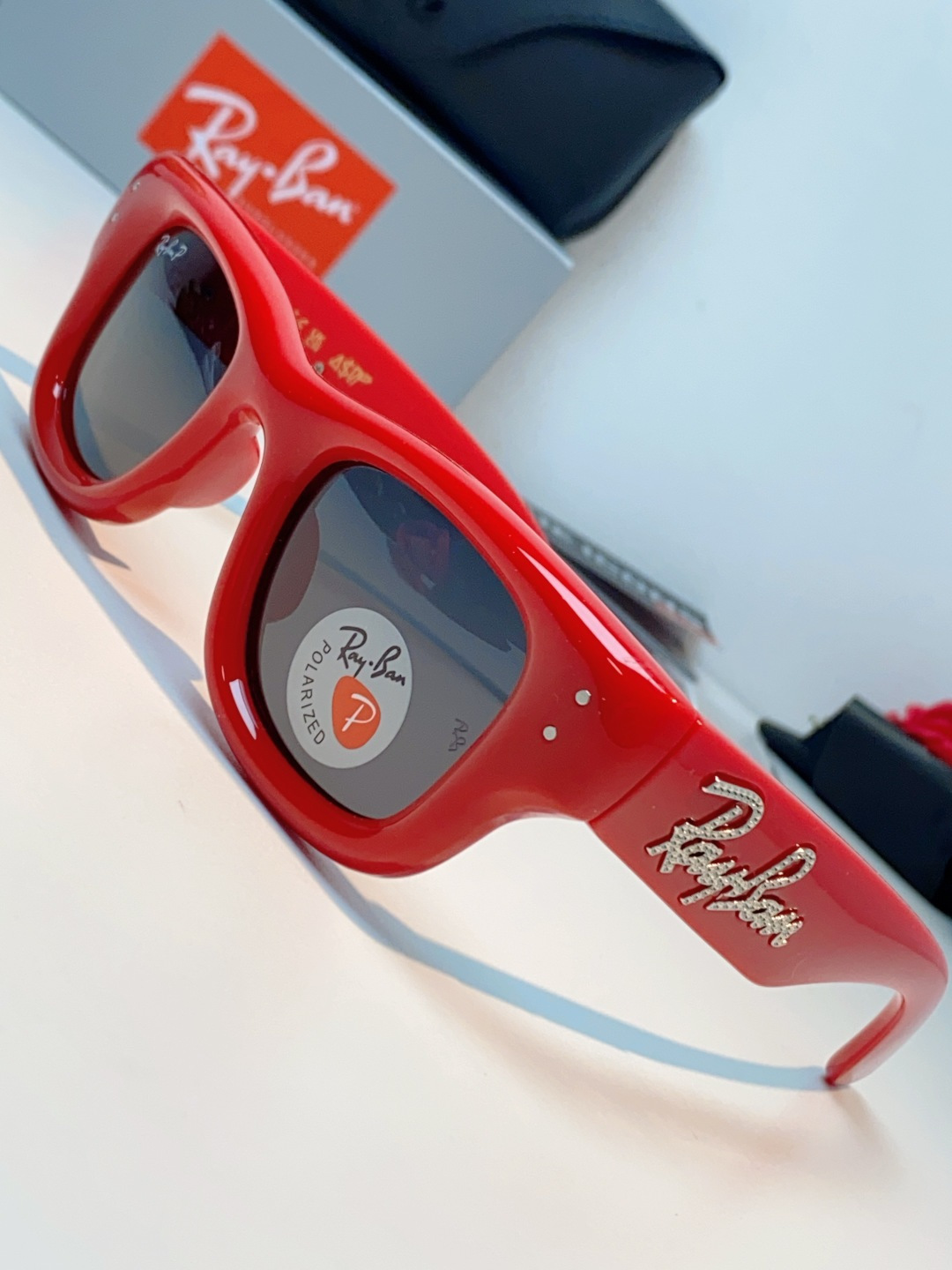 RayBan雷朋 ASAP ROCKY联名带钻款Puffer方形男女款太阳镜0RB4940B Size: