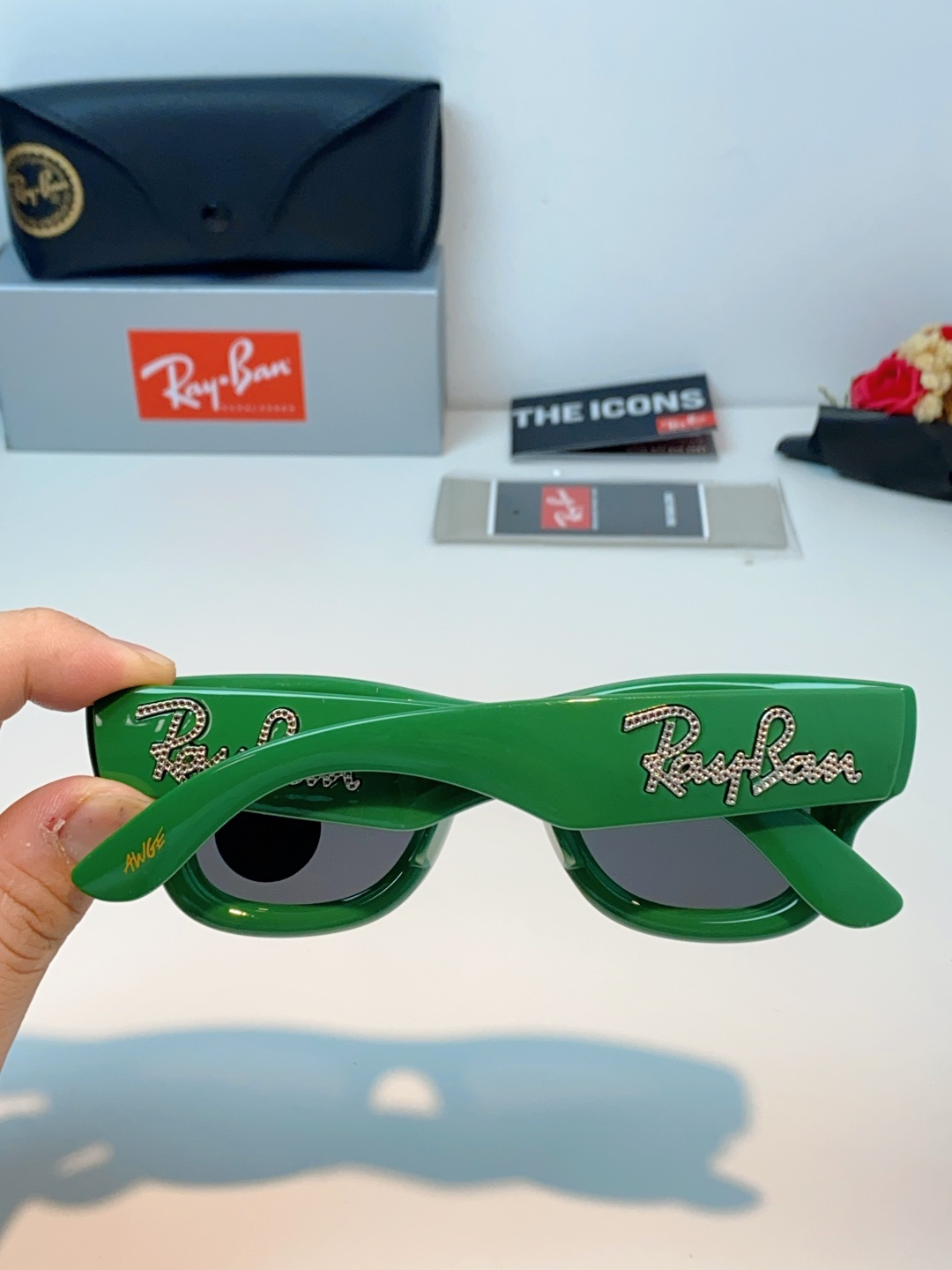 RayBan雷朋 ASAP ROCKY联名带钻款Puffer方形男女款太阳镜0RB4940B Size: