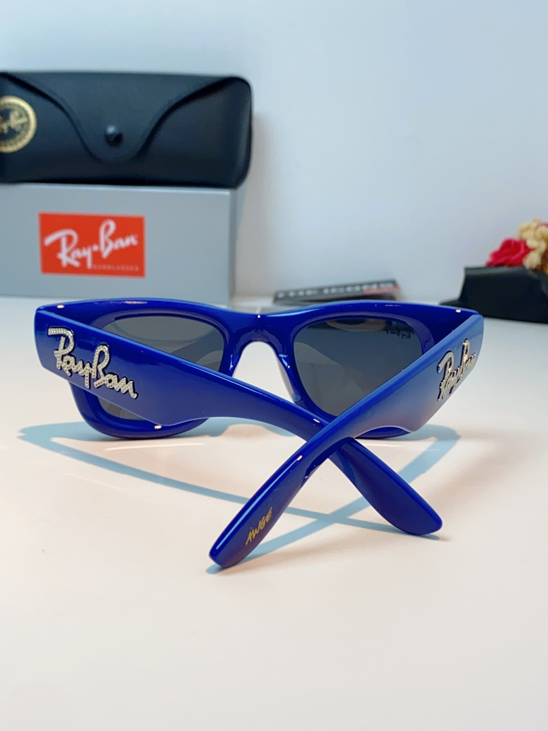 RayBan雷朋 ASAP ROCKY联名带钻款Puffer方形男女款太阳镜0RB4940B Size:
