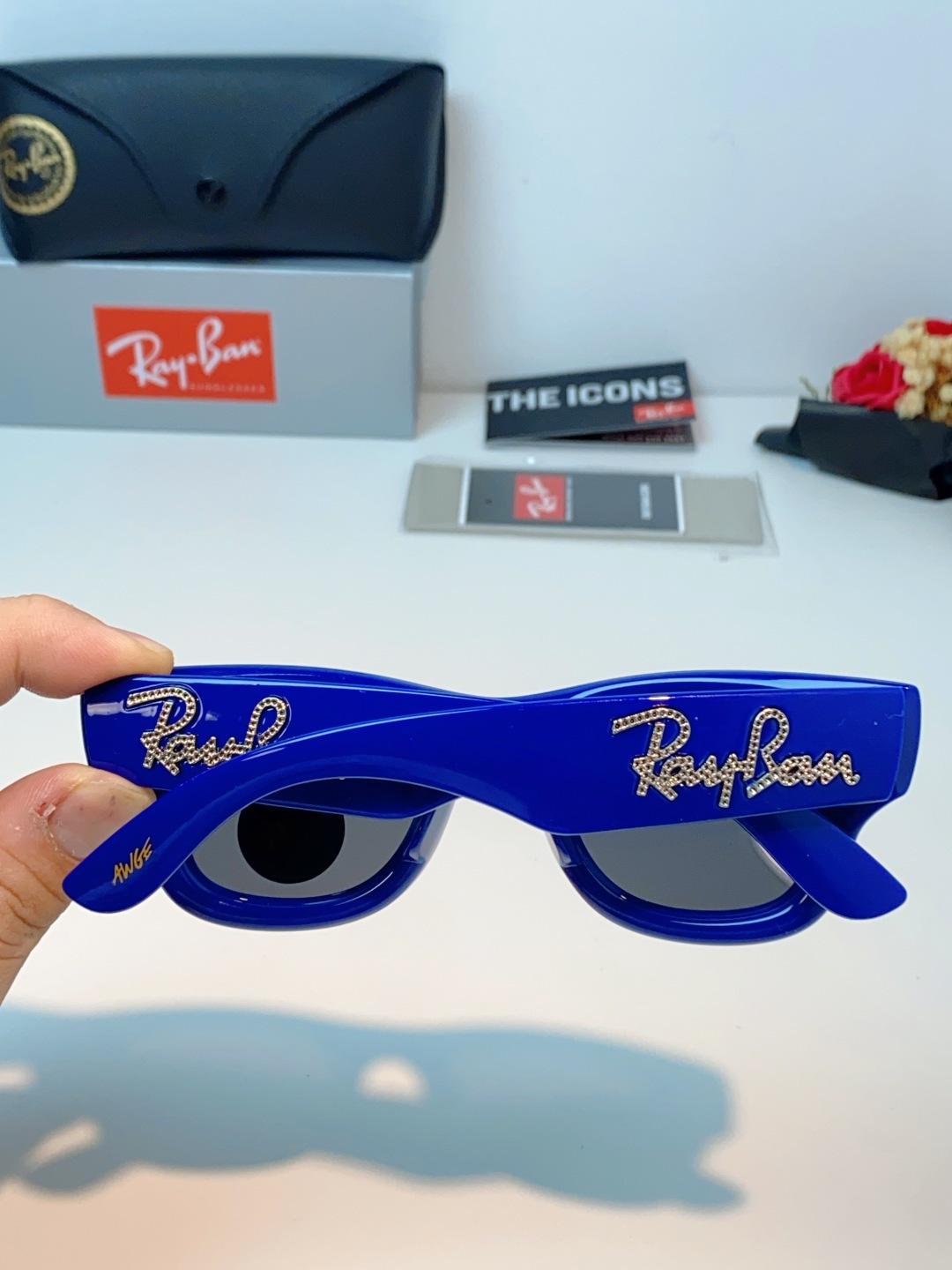 RayBan雷朋 ASAP ROCKY联名带钻款Puffer方形男女款太阳镜0RB4940B Size: