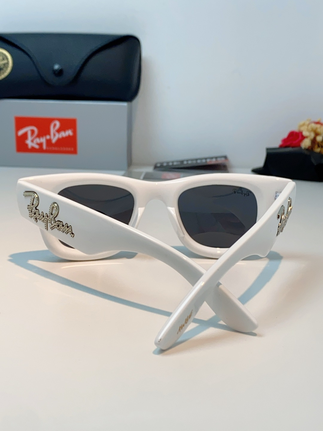 RayBan雷朋 ASAP ROCKY联名带钻款Puffer方形男女款太阳镜0RB4940B Size: