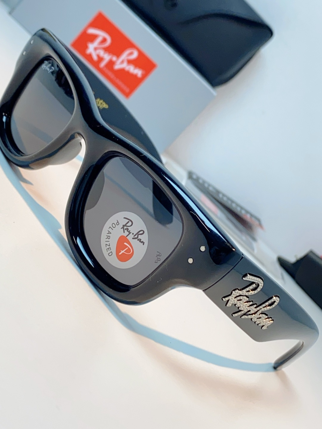 RayBan雷朋 ASAP ROCKY联名带钻款Puffer方形男女款太阳镜0RB4940B Size: