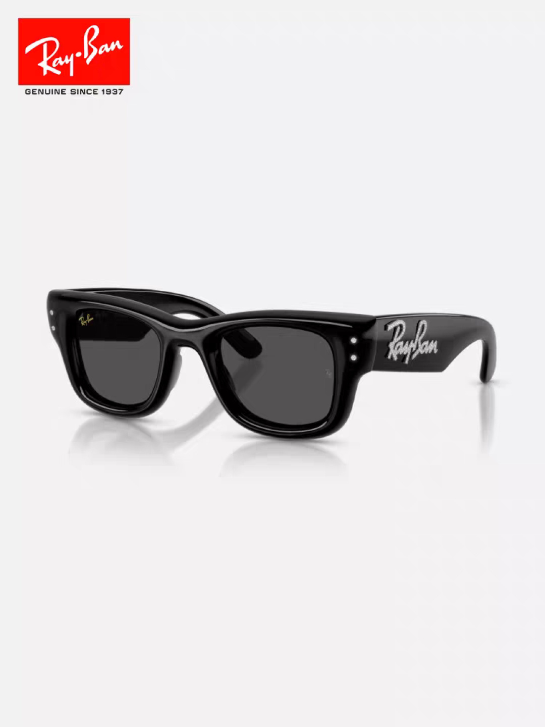 RayBan雷朋 ASAP ROCKY联名带钻款Puffer方形男女款太阳镜0RB4940B Size: