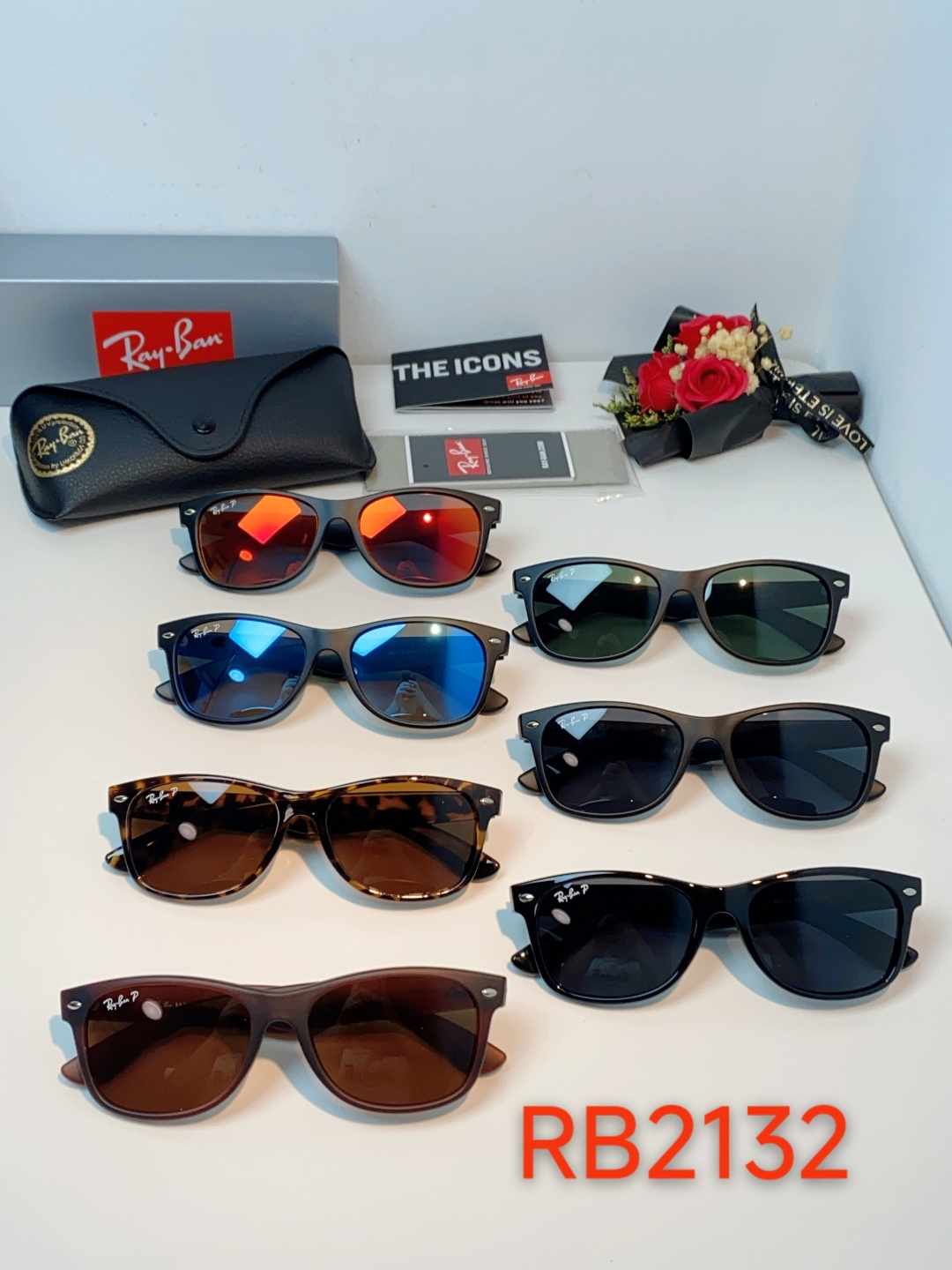 雷朋Ray‑Ban｜经典旅人系列墨镜，经典Wayfarer方框版型，万年不过时，不挑脸型不挑性别，男女同