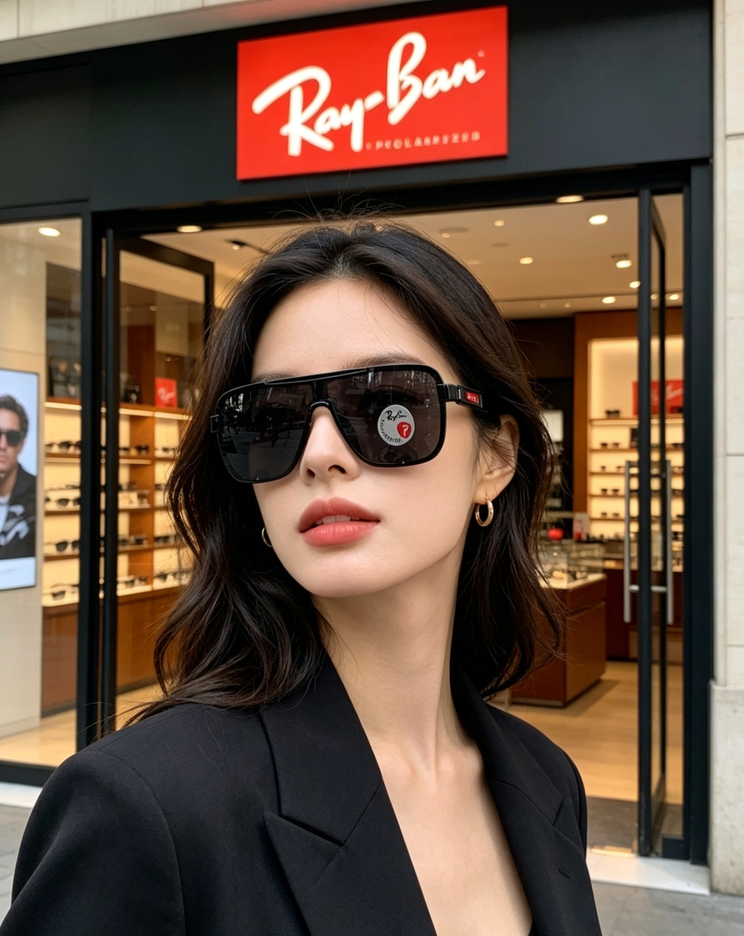 RayBan雷朋 2026新款飞行员式偏光墨镜以雷朋标志性的潮流基因，打造这副兼具型格与实力的太阳镜。一