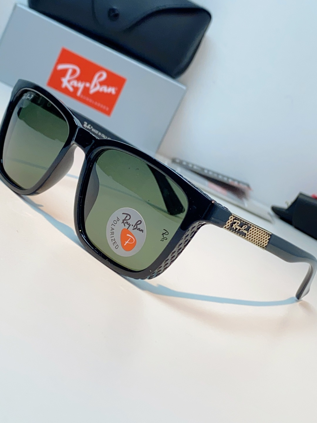 RayBan雷朋 2026经典方形偏光墨镜｜天生焦点，型格不设限，🕶️ 自带高阶气场的雷朋经典款，一戴上
