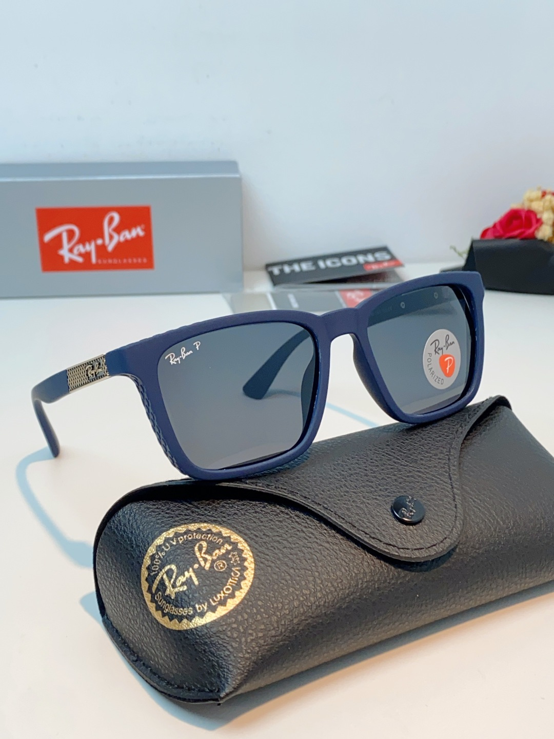 RayBan雷朋 2026经典方形偏光墨镜｜天生焦点，型格不设限，🕶️ 自带高阶气场的雷朋经典款，一戴上