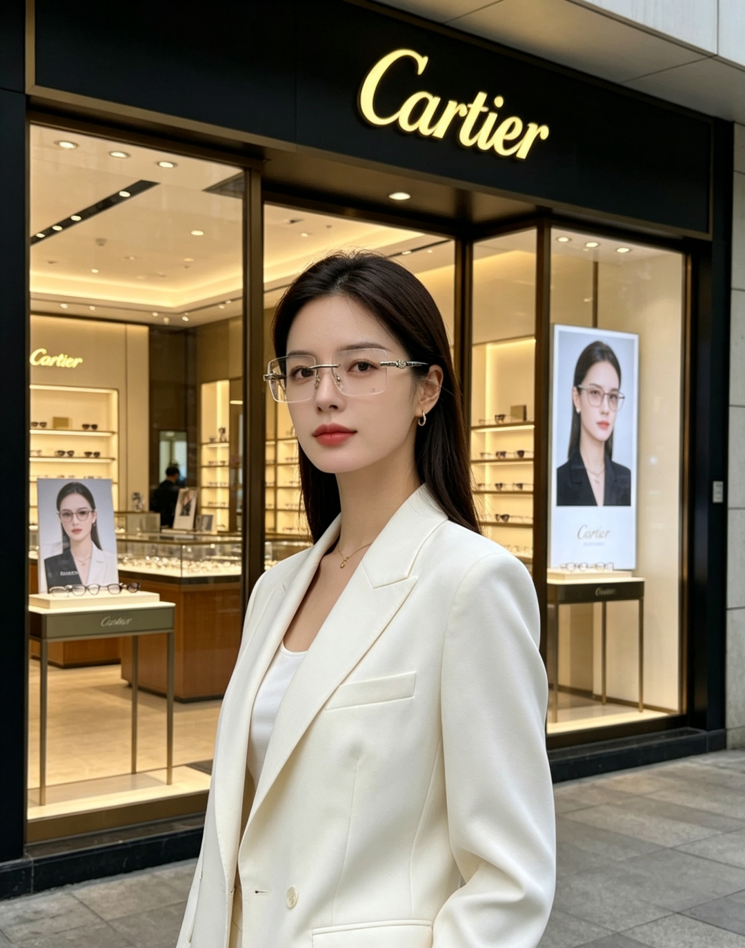 Cartier卡地亚 2026经典猎豹系列无框太阳镜，将法式奢雅美学与猎豹图腾完美融合，是成熟男士彰显格
