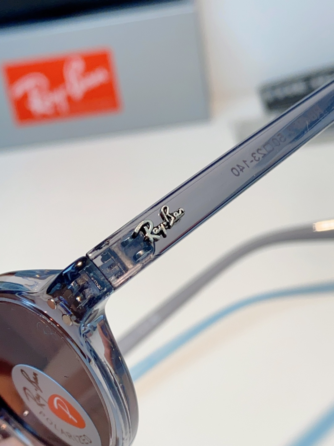 RayBan雷朋 2026新款复古椭圆偏光墨镜｜千禧辣妹本命镜框，自带90年代复古滤镜的椭圆小框，利落黑