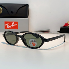 RayBan雷朋 2026新款复古椭圆偏光墨镜|千禧辣妹本命镜框,自带90年代复古滤镜的椭圆小框,利落黑 RayBan雷朋 2026新款复古椭圆偏光墨镜|千禧辣妹本命镜框,自带90年代复古滤镜的椭圆小框,利落黑