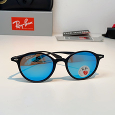 RayBan雷朋 2026新款经典小圆框偏光墨镜上线专柜,复古耐看不挑穿搭,偏光镜片防晒护眼,简约黑框低 RayBan雷朋 2026新款经典小圆框偏光墨镜上线专柜,复古耐看不挑穿搭,偏光镜片防晒护眼,简约黑框低