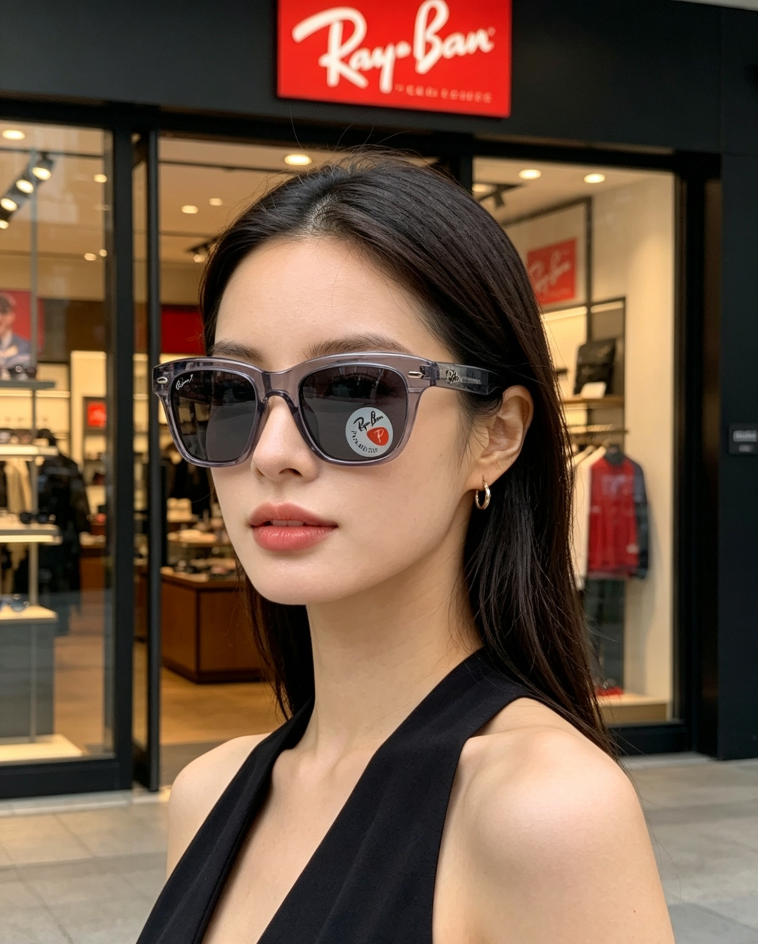 RayBan雷朋 永不过时的经典Wayfarer徒步者系列，这副哑光黑真的低调又耐看，告别亮黑的张扬，高