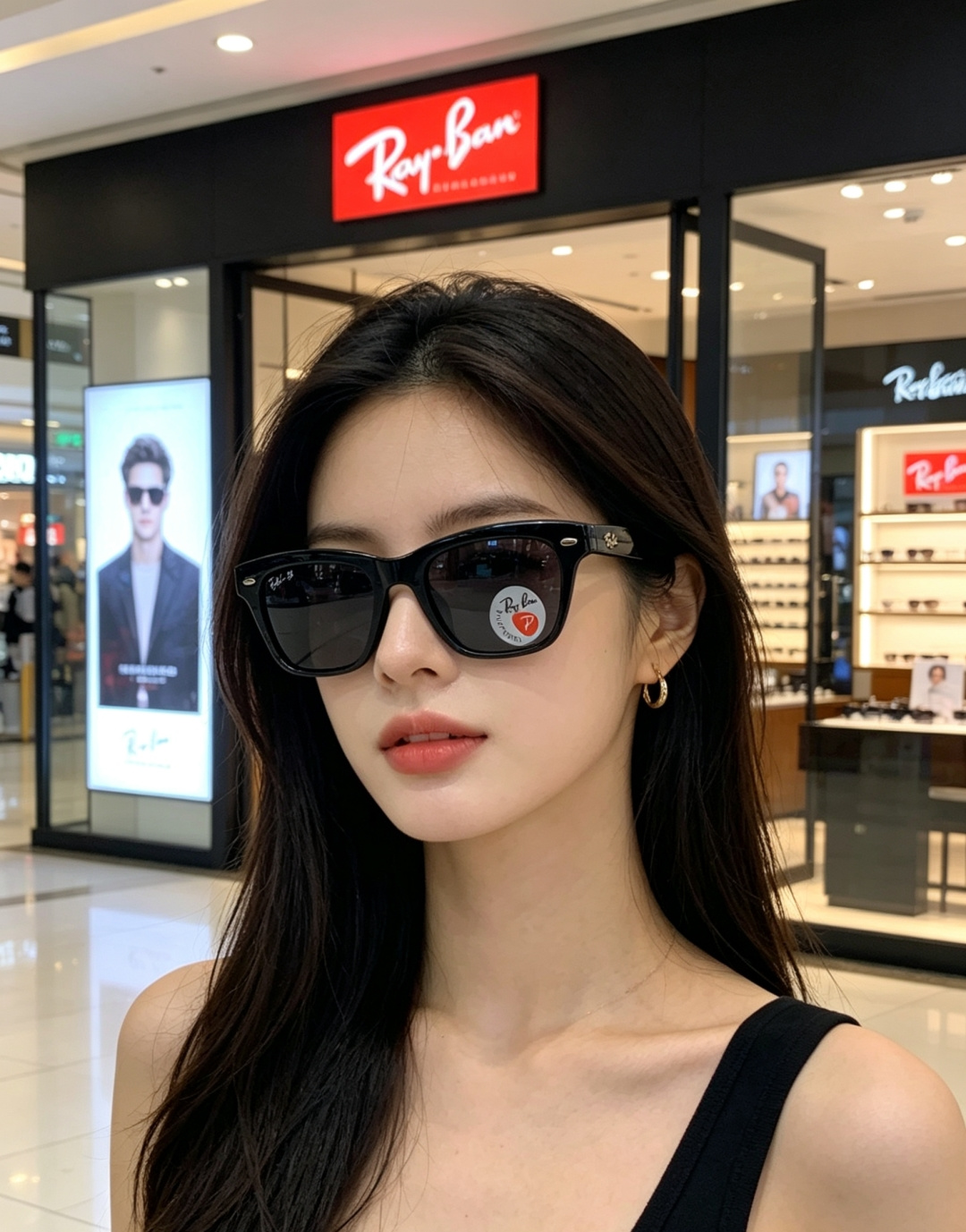 RayBan雷朋 永不过时的经典Wayfarer徒步者系列，这副哑光黑真的低调又耐看，告别亮黑的张扬，高