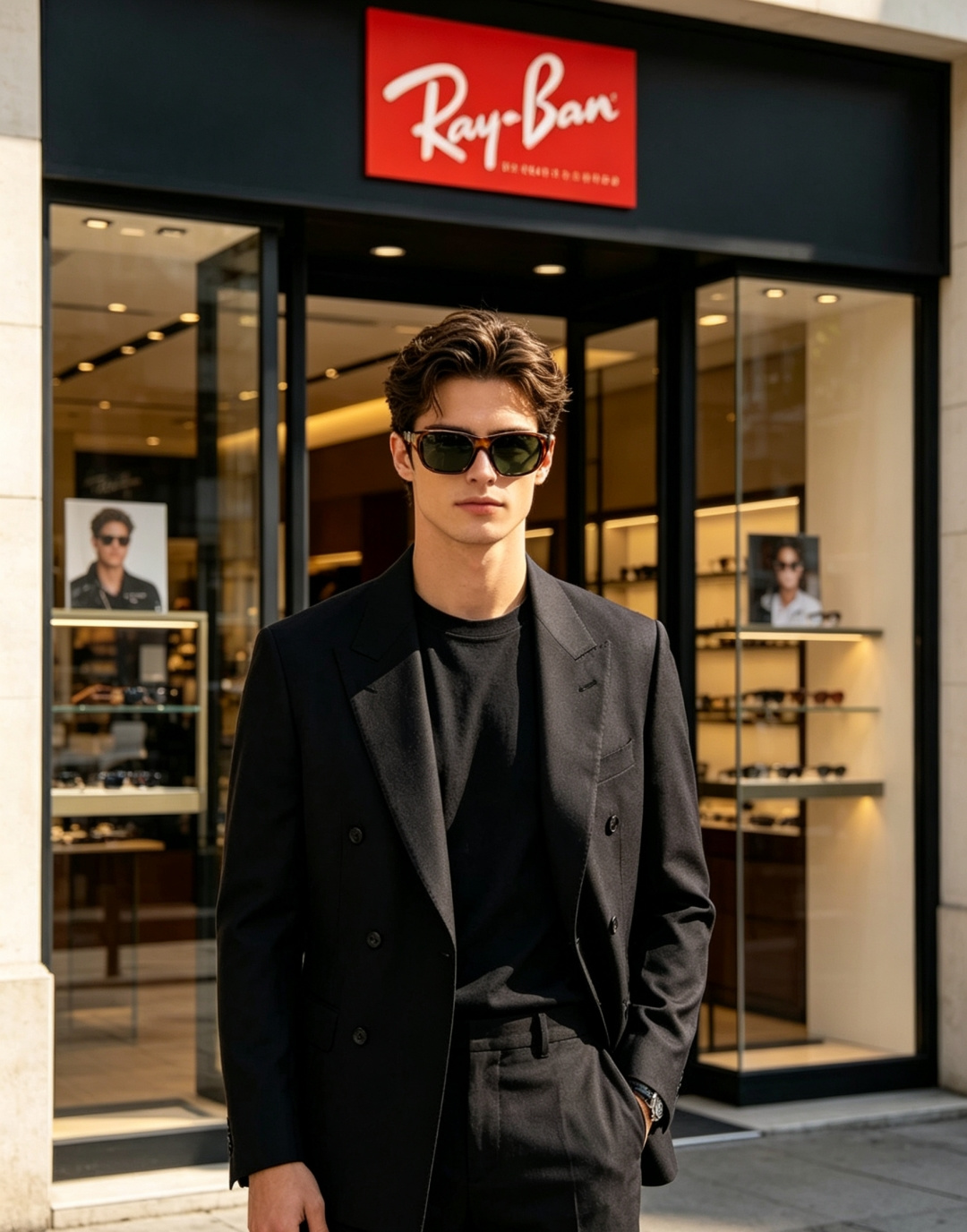 RayBan雷朋 2026新款复古窄框永不过时，经典运动小圆镜上线，全框低调显瘦，窄长镜框修饰方圆脸、鹅