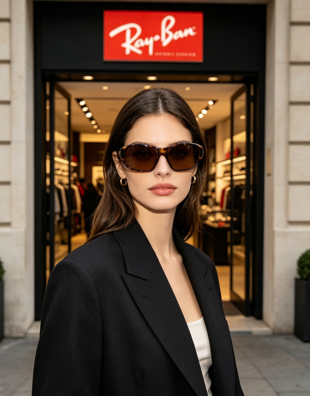 RayBan雷朋 2026新款复古窄框永不过时，经典运动小圆镜上线，全框低调显瘦，窄长镜框修饰方圆脸、鹅