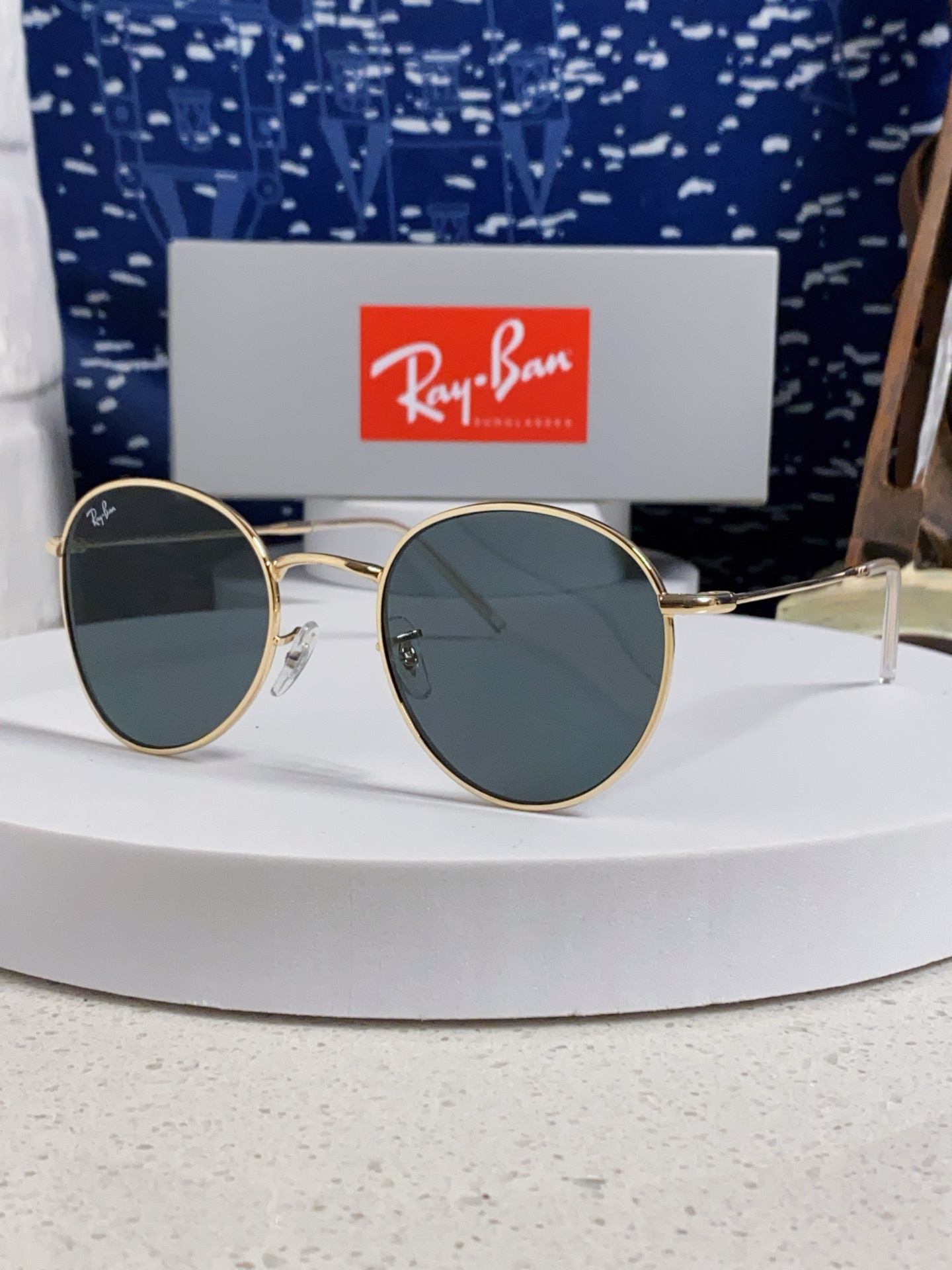 RayBan雷朋REVERSE反转潘托斯金属框眼镜男女款太阳墨镜RB0103S