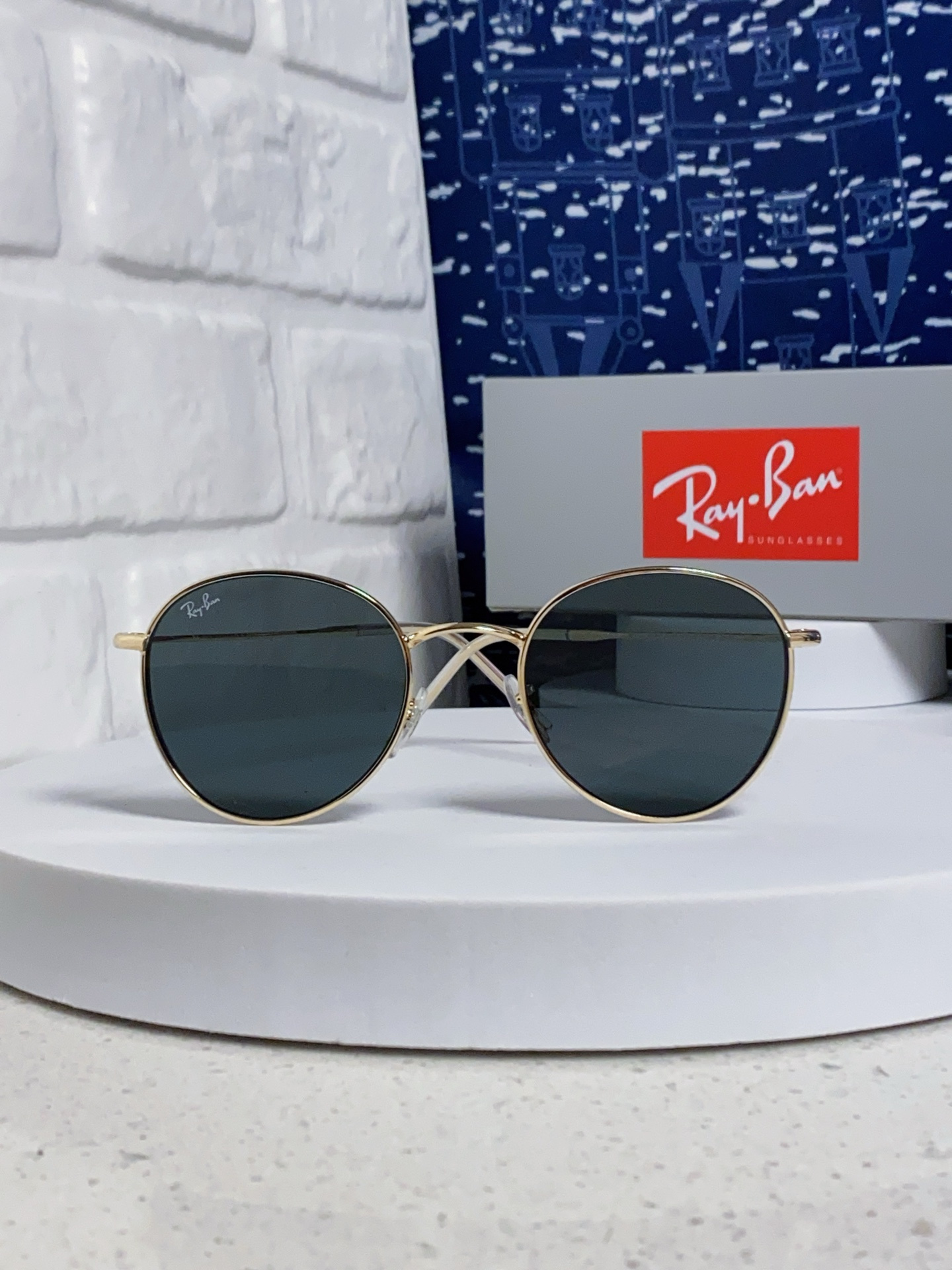 RayBan雷朋REVERSE反转潘托斯金属框眼镜男女款太阳墨镜RB0103S